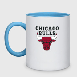 Кружка двухцветная Chicago Bulls