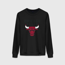 Женский свитшот хлопок Chicago Bulls