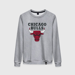 Женский свитшот хлопок Chicago Bulls