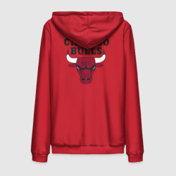 Мужская толстовка на молнии хлопок Chicago Bulls