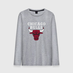 Мужской лонгслив хлопок Chicago Bulls