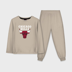 Детская пижама с лонгсливом хлопок Chicago Bulls