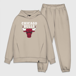 Мужской костюм oversize хлопок Chicago Bulls