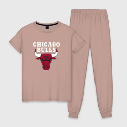 Женская пижама хлопок Chicago Bulls