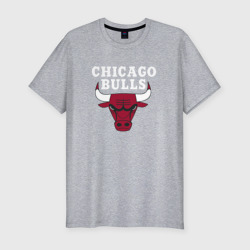 Приталенная футболка Chicago Bulls (Мужская)