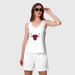 Женская майка хлопок Chicago Bulls - фото 2