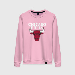 Женский свитшот хлопок Chicago Bulls