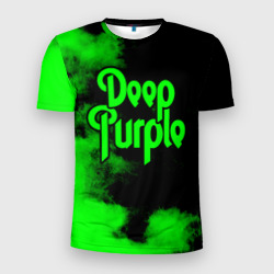 Мужская футболка 3D Slim Deep Purple