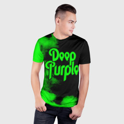 Мужская футболка 3D Slim Deep Purple - фото 2