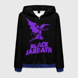 Мужская толстовка 3D на молнии Black Sabbath