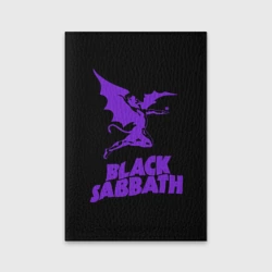 Обложка для паспорта матовая кожа Black Sabbath