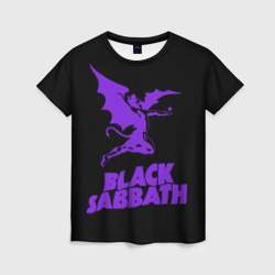 Женская футболка 3D Black Sabbath