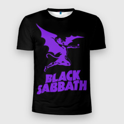 Мужская футболка 3D Slim Black Sabbath