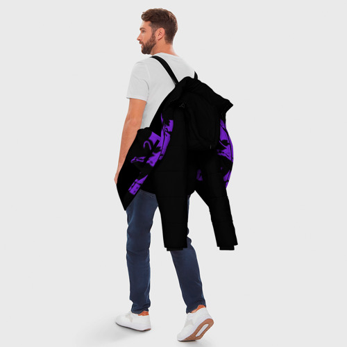 Мужская зимняя куртка 3D Black Sabbath, цвет черный - фото 5