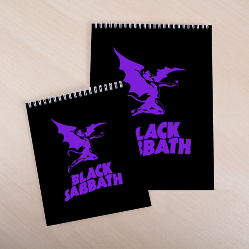 Скетчбук Black Sabbath, цвет белый - фото 4