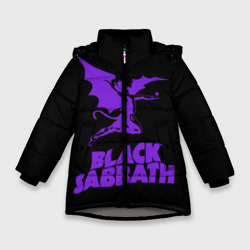 Зимняя куртка для девочек 3D Black Sabbath