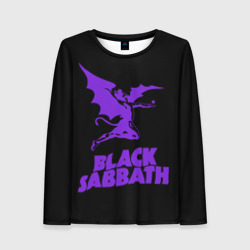 Женский лонгслив 3D Black Sabbath