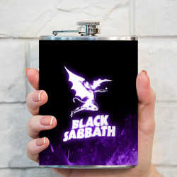 Фляга Black Sabbath neon - фото 2