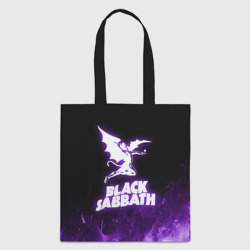 Шоппер 3D Black Sabbath neon