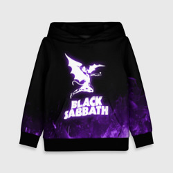Детская толстовка 3D Black Sabbath neon