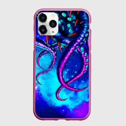 Чехол для iPhone 11 Pro матовый Щупальца