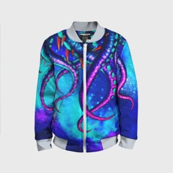 Детский бомбер 3D Щупальца