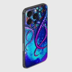 Чехол для iPhone 16 Pro силиконовый с защитой камеры Щупальца - фото 2