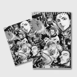 Блокнот Hunter X hunter BW - фото 2