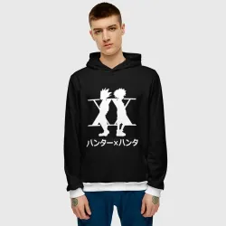 Мужская толстовка 3D Logo Hunter - фото 2