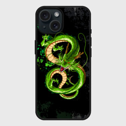 Чехол силиконовый для Apple iPhone 15 матовый Шар дракона