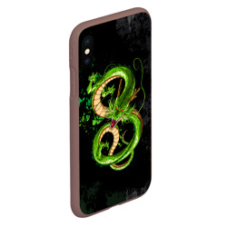 Чехол для iPhone XS Max матовый Шар дракона - фото 2