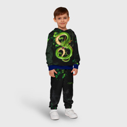 Детский костюм с толстовкой 3D Шар дракона - фото 2