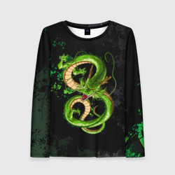Женский лонгслив 3D Шар дракона