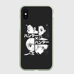 Чехол для iPhone XS Max матовый Лого лиц XX Hunter