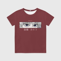 Детская футболка 3D Глаза XX Hunter