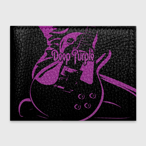 Обложка для студенческого билета с принтом Deep Purple, вид спереди №1