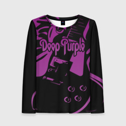 Женский лонгслив 3D Deep Purple