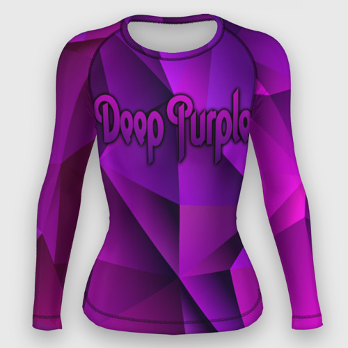 Женский рашгард 3D Deep Purple, цвет 3D печать