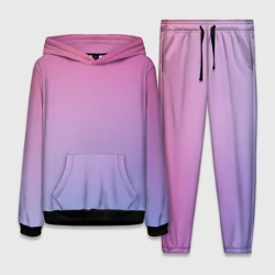 Женский костюм с толстовкой 3D Восход солнца