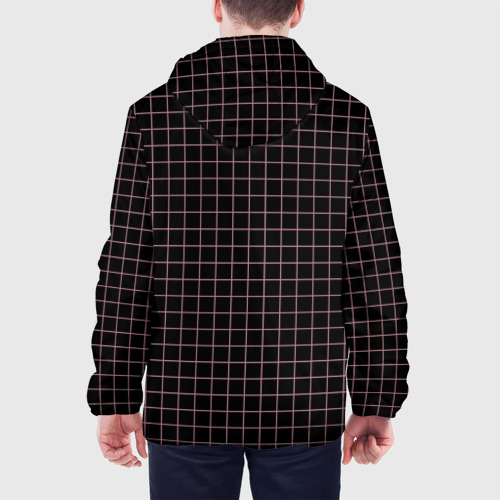 Мужская куртка 3D Клетка, цвет 3D печать - фото 5
