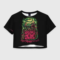 Женская футболка Crop-top 3D Bring Me The Horizon