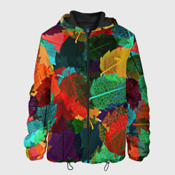 Мужская куртка 3D Abstract Autumn Leaves