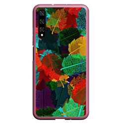 Чехол для Honor 20 Abstract Autumn Leaves