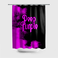 Штора 3D для ванной Deep Purple