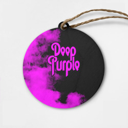 Деревянная игрушка круг Deep Purple
