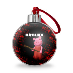 Ёлочный шар Roblox Piggy - Свинка Пигги