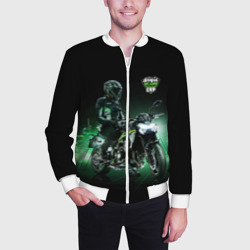 Мужской бомбер 3D Kawasaki Ninja Cup - фото 2