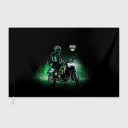 Флаг 3D Kawasaki Ninja Cup