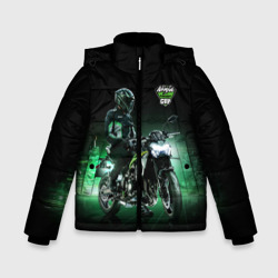 Зимняя куртка для мальчиков 3D Kawasaki Ninja Cup