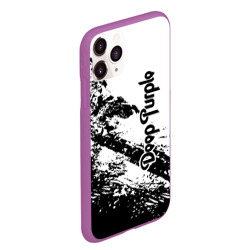 Чехол для iPhone 11 Pro Max матовый Deep Purple - фото 2